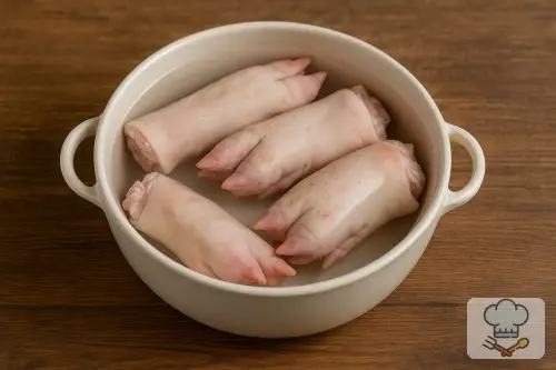 Фото 1-го шага: Холодец из свиных ножек