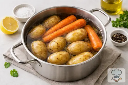 Фото 1-го шага: Салат «Мимоза» классический