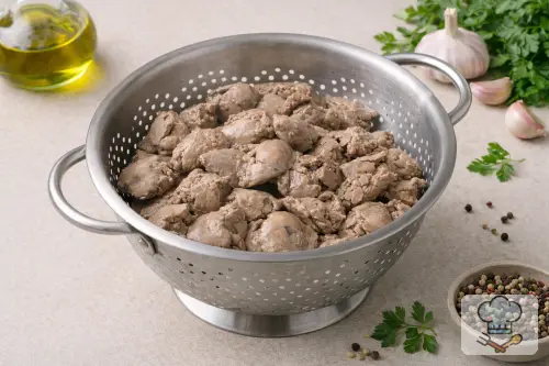 Фото 3-го шага: Паштет из куриной печени