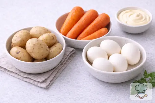 Фото 3-го шага: Селёдка под шубой классическая