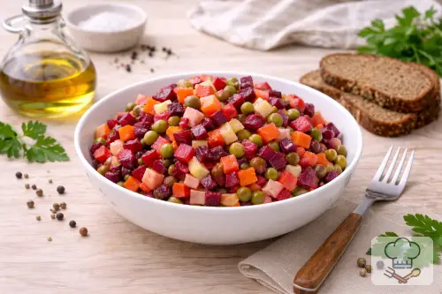 Фото 9-го шага: Винегрет классический с горошком