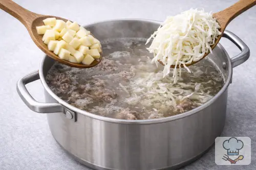 Фото 5-го шага: Борщ украинский