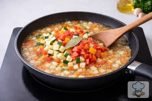 Фото 8-го шага: Овощное рагу с картошкой