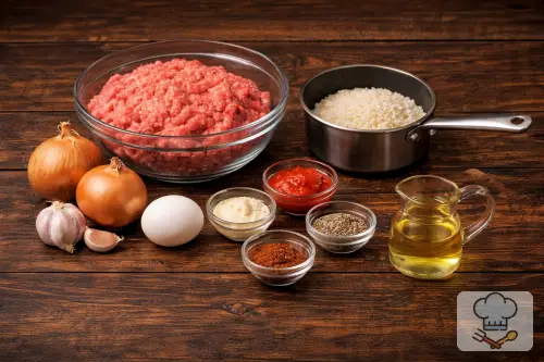 Фото 1-го шага: Тефтели с подливкой на сковородке