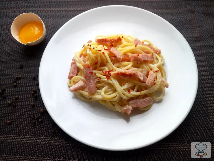 Паста карбонара классическая