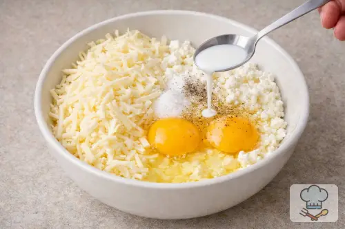 Фото 2-го шага: Хачапури по-аджарски