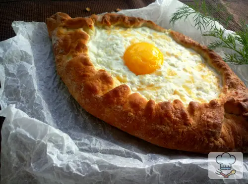 Фото 8-го шага: Хачапури по-аджарски