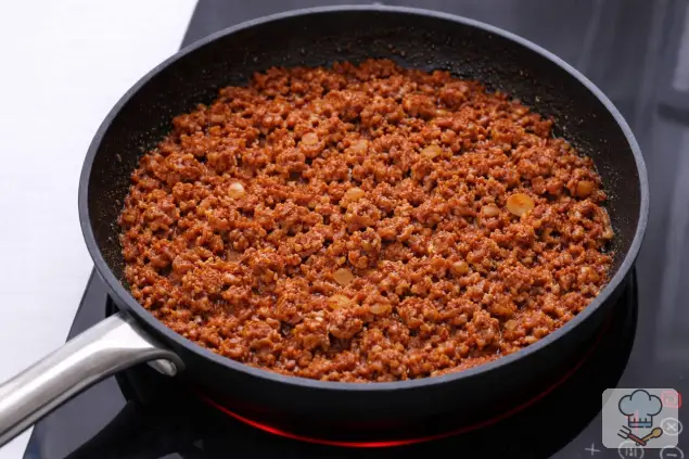 Фото 4-го шага: Паста Болоньезе с фаршем
