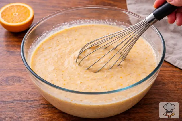 Фото 4-го шага: Кулич с апельсиновой глазурью