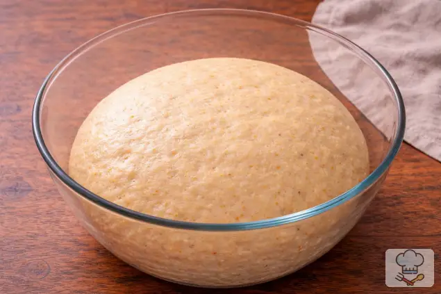 Фото 6-го шага: Кулич с апельсиновой глазурью