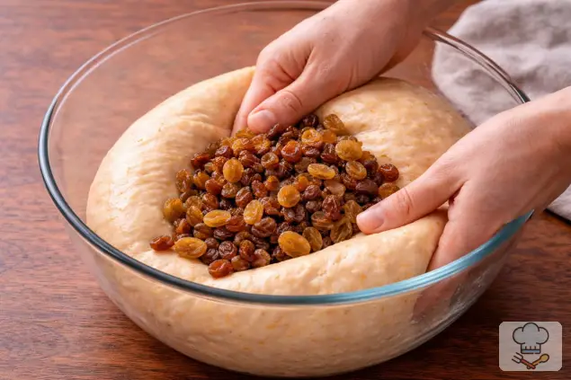 Фото 7-го шага: Кулич с апельсиновой глазурью