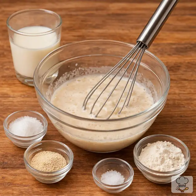 Фото 1-го шага: Сосиски в тесте