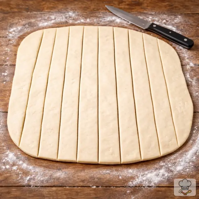 Фото 3-го шага: Сосиски в тесте