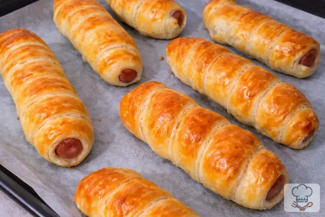 Фото 6-го шага: Сосиски в тесте