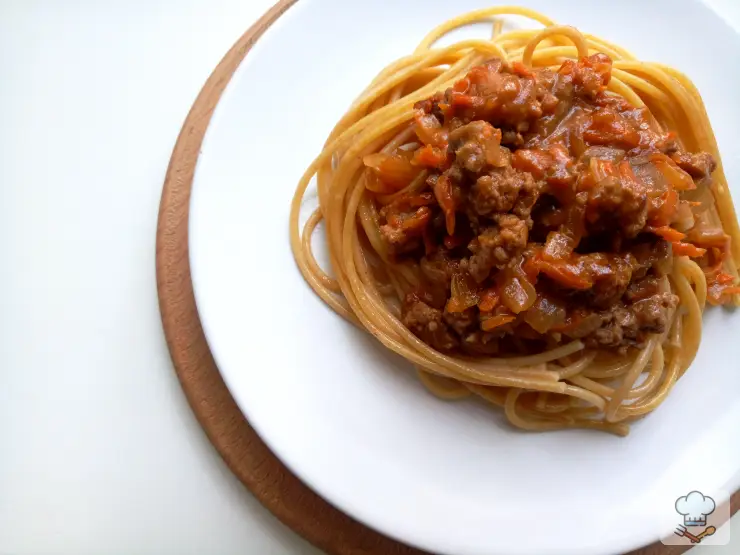 Паста Болоньезе с фаршем