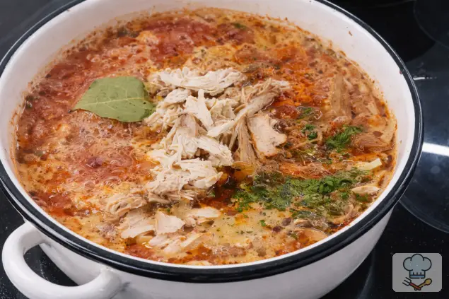 Фото 6-го шага: Борщ с индейкой без зажарки