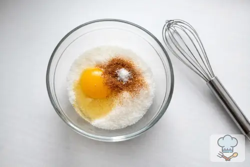 Фото 1-го шага: Тыквенный кекс со сметанным кремом