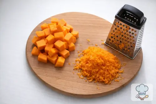 Фото 3-го шага: Тыквенный кекс со сметанным кремом