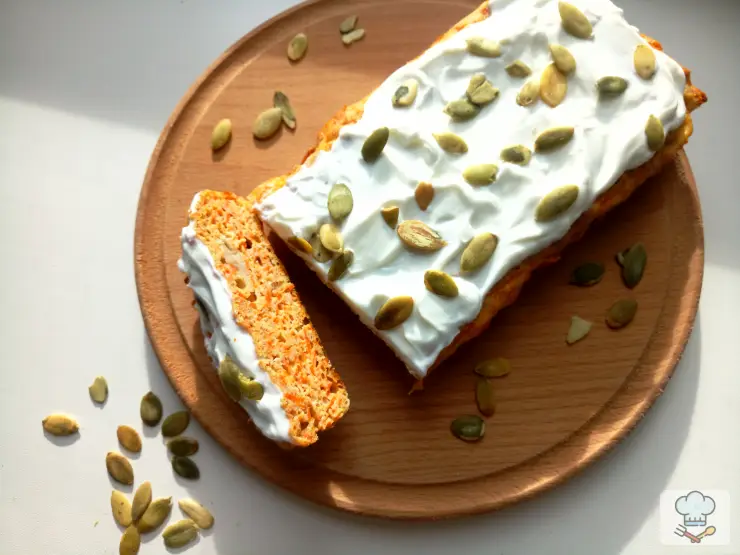 Тыквенный кекс со сметанным кремом